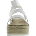thumbnail image 3 of Esprit Womens Allison Ankle Strap Espadrille Flatform Sandals, 3 of 3