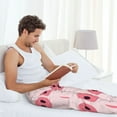 thumbnail image 5 of Rocae Pig Noses Mens Pajama Pants Pj Pants Mens Lounge Pants-Medium, 5 of 6