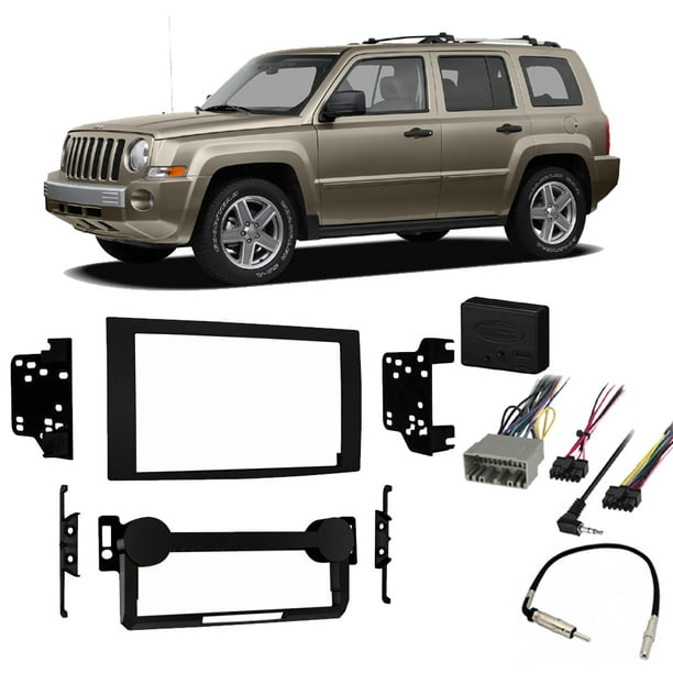 Jeep Patriot 2007 2008 Double Din, Jeep Patriot Stereo Wiring Harness