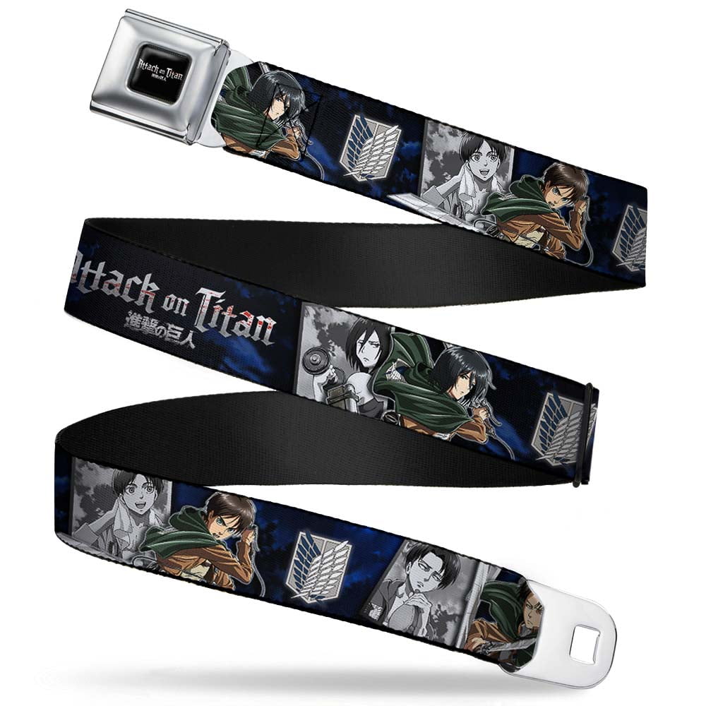 Attack On Titan Logo Full Color Black White Red Attack On Titan