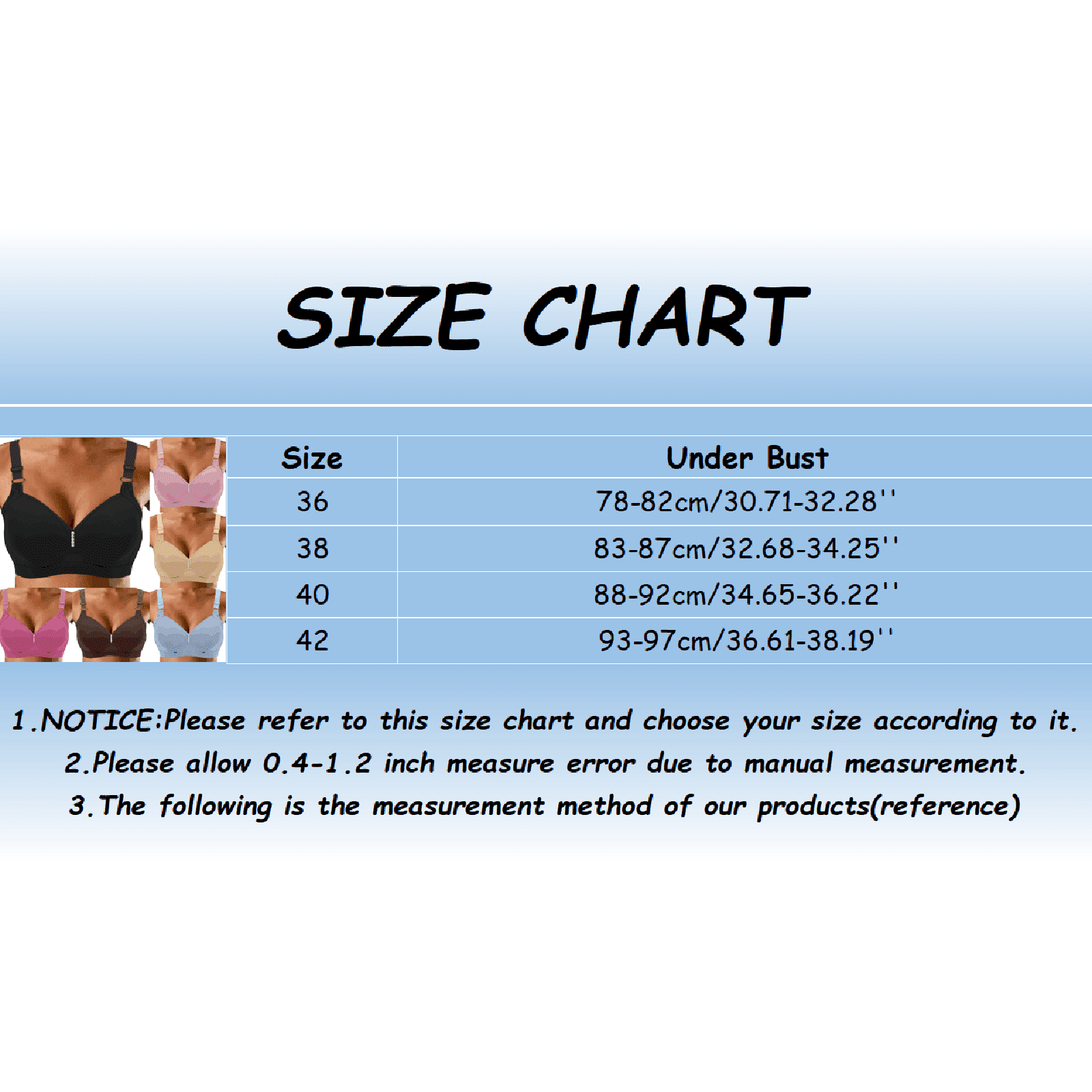 Aayomet Soutiens-Gorge pour Femmes Grande Taille Soutien-Gorge Pur