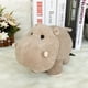thumbnail image 1 of Juguete De Simulación Animal Elefante Hipopótamo Forma Juguete De Peluche Para Niños Regalos Decoración, 1 of 7