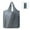 Gray, variant on BVXEEP Reusable Grocery Bags, Multifunctional Portable Folding Storage Shopping Household Tote Bags