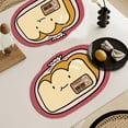 thumbnail image 4 of Cute Shape Kitchen Mat, Absorbent Countertop Drying Mat, Non Slip Dish Drying Pad for Kitchen Counter and Bathroom, Soft and Easy to Clean^, 4 of 6