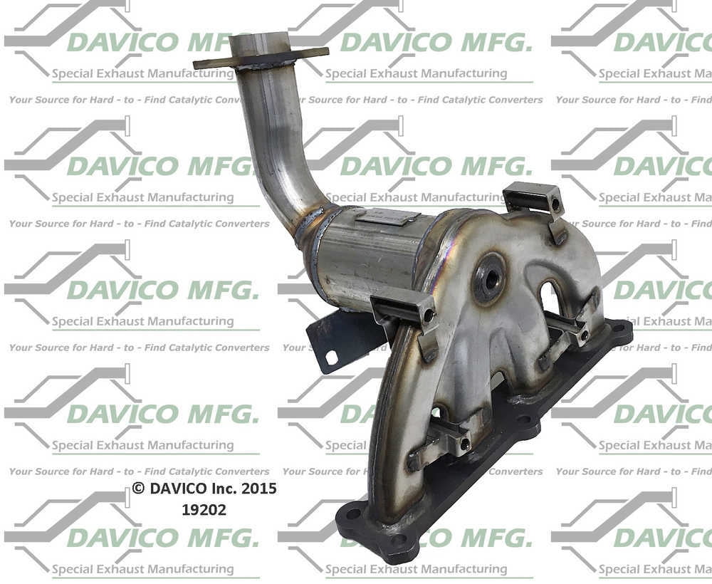 Davico Mfg 19202 Direct-Fit Catalytic Converter - Manifold