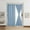 Blue, variant on Sales Today Clearance! High-Precision Solid Color French Door Curtains, Rod Pocket Sliding Window Drapes, Elegant Window Coverings for Doors and Windows, Home and Office Use