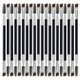 thumbnail image 2 of Duo Eyebrow Brush - Angled & Spoolie, Eyelash Comb - 20 Pcs, 2 of 4