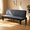 Dark Grey01, variant on Gewnee Dark Grey 62.99" Futon Sofa Bed, 5-Level Adjustable Loveseat, Foldable Sleeper Sofa for Office & Guest Rooms