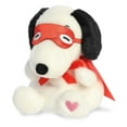 thumbnail image 5 of Aurora - Mini White Peanuts - Palm Pals 6" Snoopy Kissing Bandit - Adorable Stuffed Animal, 5 of 5