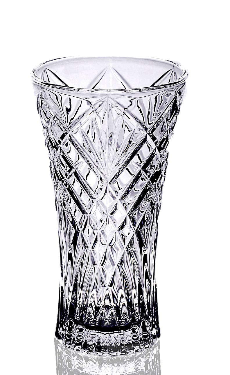 Dartington Crystal Romance Glass Medium Vase Wedding,Home,Party Vintage Gift UK 