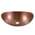 thumbnail image 2 of Sinkology Confucius Metal Oval Vessel Bathroom Sink with Faucet, 2 of 5
