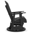 thumbnail image 7 of Signature Design by Ashley Hyland wave Outdoor Swivel Glider Chair, Black, 7 of 7