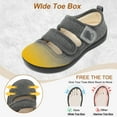 thumbnail image 5 of Barerun Womens Slippers Wide House Shoes Adjustable Diabetic Shoes, 5 of 6