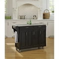 thumbnail image 2 of Homestyles Chariot de Cuisine en Bois Create-a-Cart, Noir, 2 of 26