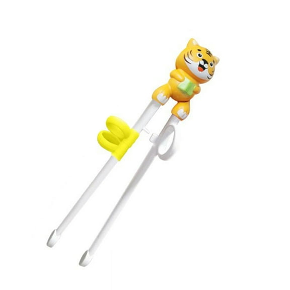 UNTERING Reusable Kid Training Chopsticks Cute Cartoon Animals Chopsticks Learning Chopstick Helper for Children Beginners Adult