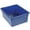 Blue No Lid, variant on Romanoff Stowaway 5" Letter Box no Lid, Blue, Pack of 3