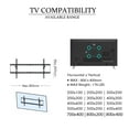 thumbnail image 3 of Ktaxon Fixed TV Wall Mounts- Low Profile TV Bracket Mounts for Most 42-100" LED/LCD Flat Screen TVs, Max.800X400, Up to 176.37lbs Capacity, 3 of 8