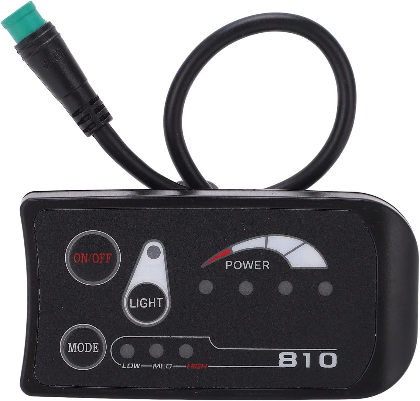 Darmlly S810 E-Bike Meter LED Display Meter Display 36V IP65 Voor Elektrische Fiets Elektrische Fiets Meter 5PIN