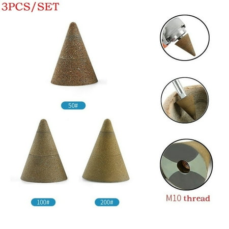 

Sufanic M10 Thread Diamond Chamfer Countersink Bits Cone Carve Polishing Grinding Wheel