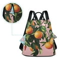 thumbnail image 5 of FORMRS Women's Travel Backpack Purse Anti-Theft Hidden Pockets Casual Shoulder Bag, Vibrant Oranges, 5 of 7