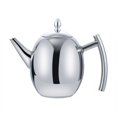thumbnail image 1 of hefeisuimishangmaoyouxiangongsi 1L Stainless Steel Teapot with Removable Infuser, 1 of 5