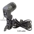 thumbnail image 2 of 2pcs Trade show light stand with clamp for LED light bulb, 2 of 5