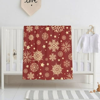 Christmas receiving on sale blankets
