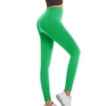 thumbnail image 2 of Idoravan Yoga Pants Women Workout Leggings Tummy Control Work Dress Pants Women Women's Sport Casual Solid Color Ladies Fashion Waist Yoga Pants Long Pants, 2 of 6