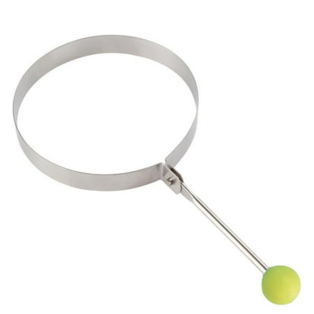 

Stainless Steel Fried Egg Pancake Shaper Omelette Mold Frying Pan Egg Cooking Tool Anti-Scalding Gadget Ring with Handle