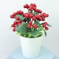thumbnail image 3 of Artificial Christmas Centerpiece Decoration,Mini Christmas Tree Potted Plants,Holiday Table Fake Greenery, 3 of 8