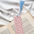 thumbnail image 6 of Kdxio Red Football Print Metal Tassel Bookmarks,Perfect Gift for Art Lovers and Bookworms Metal Bookmarks for Women, 6 of 8