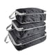 thumbnail image 2 of Billuyoard Paquete de 3 bolsas de almacenamiento de equipaje de viaje a prueba de agua, organizador de cosméticos, portátil, escalada, Almacenamiento y organización del hogar Negro, 2 of 6