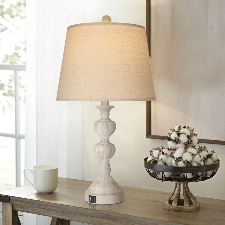 White washed sale table lamps