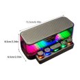 thumbnail image 4 of Altavoz Bluetooth Moyic mini con teclado colorido negro, 4 of 6
