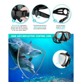 thumbnail image 6 of YUHX Diving Mask, Diving Goggles Snorkel Set for Adults and Youth,Panoramic View Anti-Fog Lens Anti-Leak Dry Top Snorkel Gear Goggle for Swimming Snorkeling Mask and Scuba Diving Mask, 6 of 8
