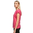 thumbnail image 5 of Build Your Brand Womens Extended Shoulder T-Shirt, 5 of 5