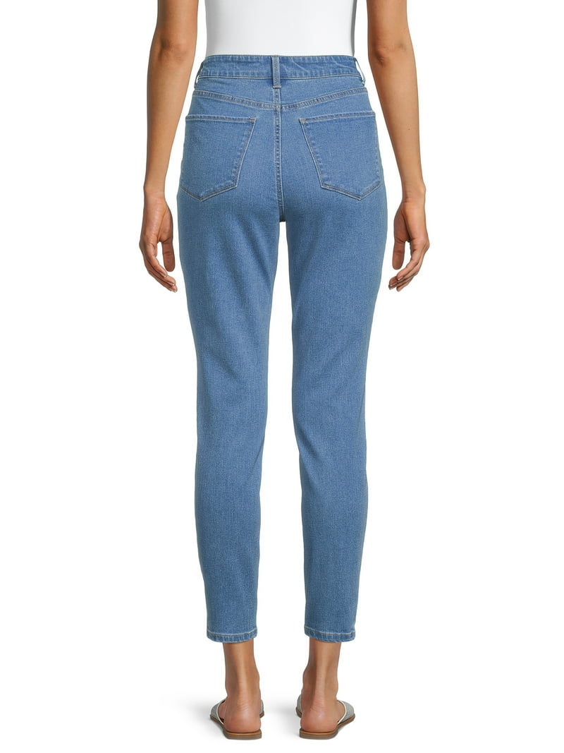 No Boundaries Juniors High Rise Skinny Jeans, Sizes 1-21 - Walmart.com