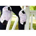 thumbnail image 3 of LittleMissMatched Panda Magic Sequin Child's Protective Sport Knee Pad Set, Purple and Blue, 3 of 7