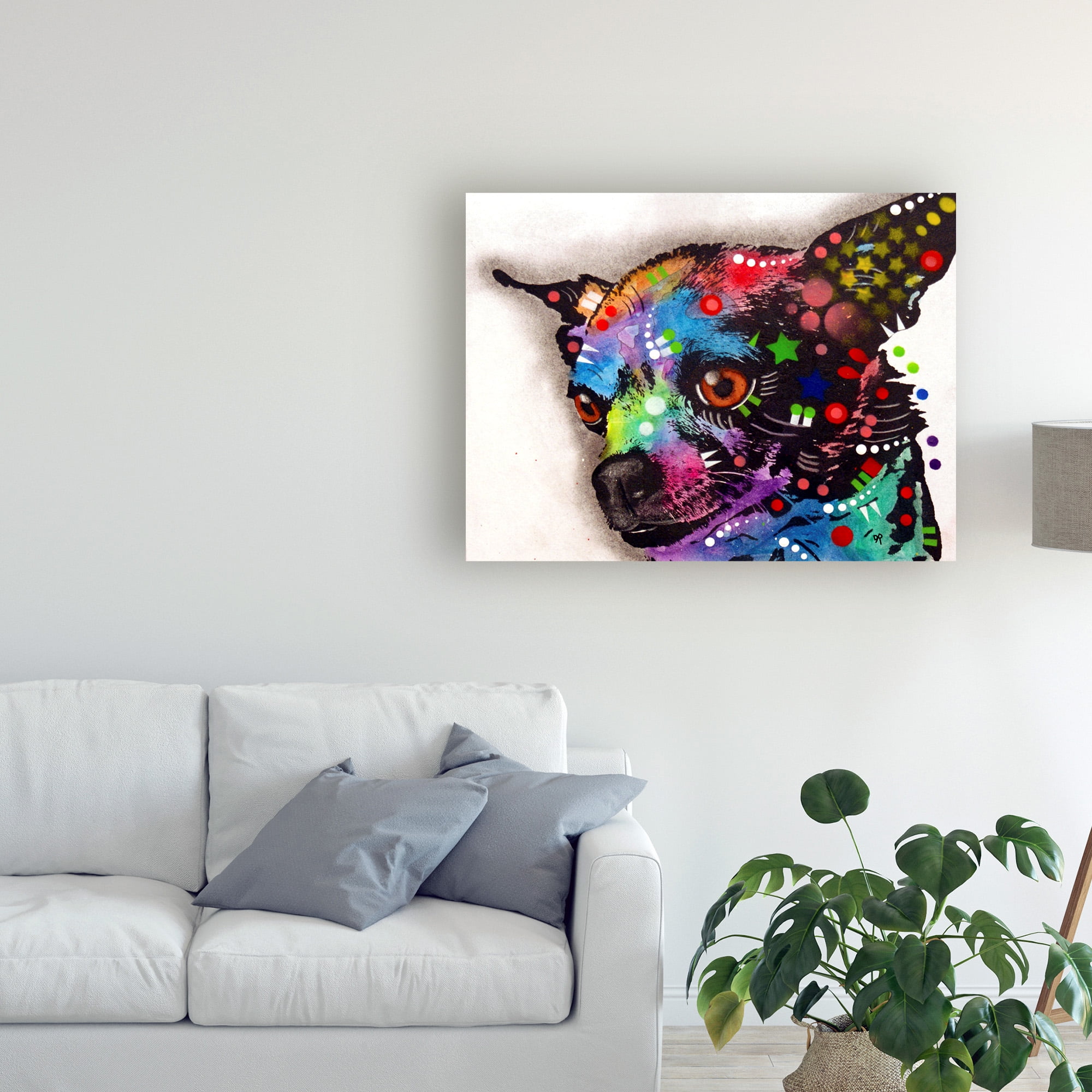 Trademark Fine Art 'CHICHI' Canvas Art by Dean Russo