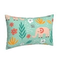 thumbnail image 2 of Balery Elephant and Flowers Bedding Queen Pillow Cases - Envelope Closure - Soft Brushed Microfiber Fabric - Shrinkage and Fade Resistant Pillow Cases-20"x30", 2 of 9