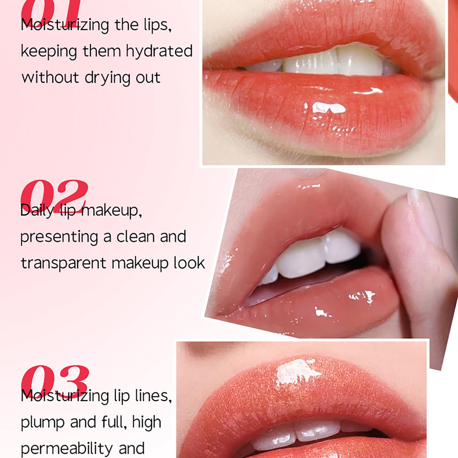Cute Lip Gloss for Teen Girls Clear Mini Suitcase for Lip Gloss Packaging Natural Lip Plumper Organic Organic Lip Gloss Floral Lip Gloss Pipettes for Lip Gloss 2ml Lip Gloss Bundles for Business Lip