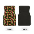 thumbnail image 2 of Vsdgher Cartoon Snail Car Foot Mat Set of 4 Pieces Universal Floor Liner Car Accessories Fits Most Cars, Trucks, Vans, sedans, SUV, 2 of 7