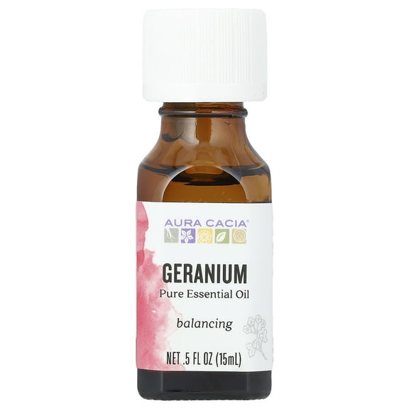 Aura Cacia Essential Oil Geranium .5 Fz