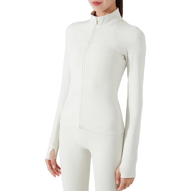 Chaqueta de entrenamiento con media cremallera y tops de yoga de forro polar cálido para mujer