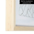 thumbnail image 5 of ArtToFrames 13x20 inch Clear Stain Picture Frame, White Wood Poster Frame (4113), 5 of 8