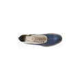 thumbnail image 4 of Stacy Adams Madison Spectator Spat Cap Toe Demi Boot Blue Multi 00109-460, 4 of 7