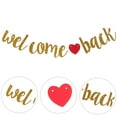 thumbnail image 4 of SHISUYAN Welcome Back Banner Welcome Back Banner Decor School Decorative Paper Banner, 4 of 9