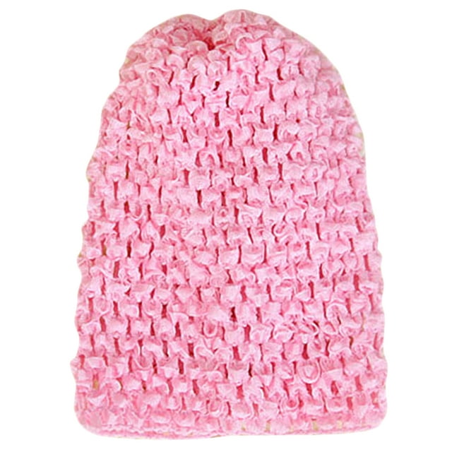 Casquillo Del Ganchillo Del Sombrero De La Gorrita Tejida Versátil Para El Bebé Lactante De Sexo Femenino - Pink Sunnimix Accesorios