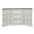 thumbnail image 1 of Magnolia Manor Commode Blanche 9 Tiroirs, 1 of 11