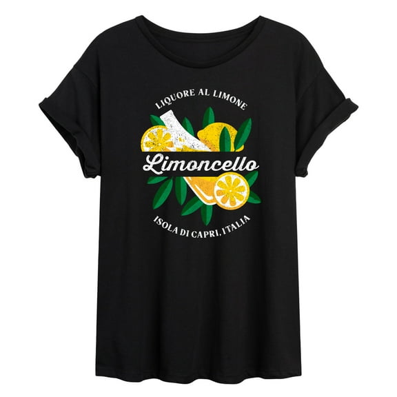 Instant Message - Limoncello - Women's Oversized Graphic T-Shirt